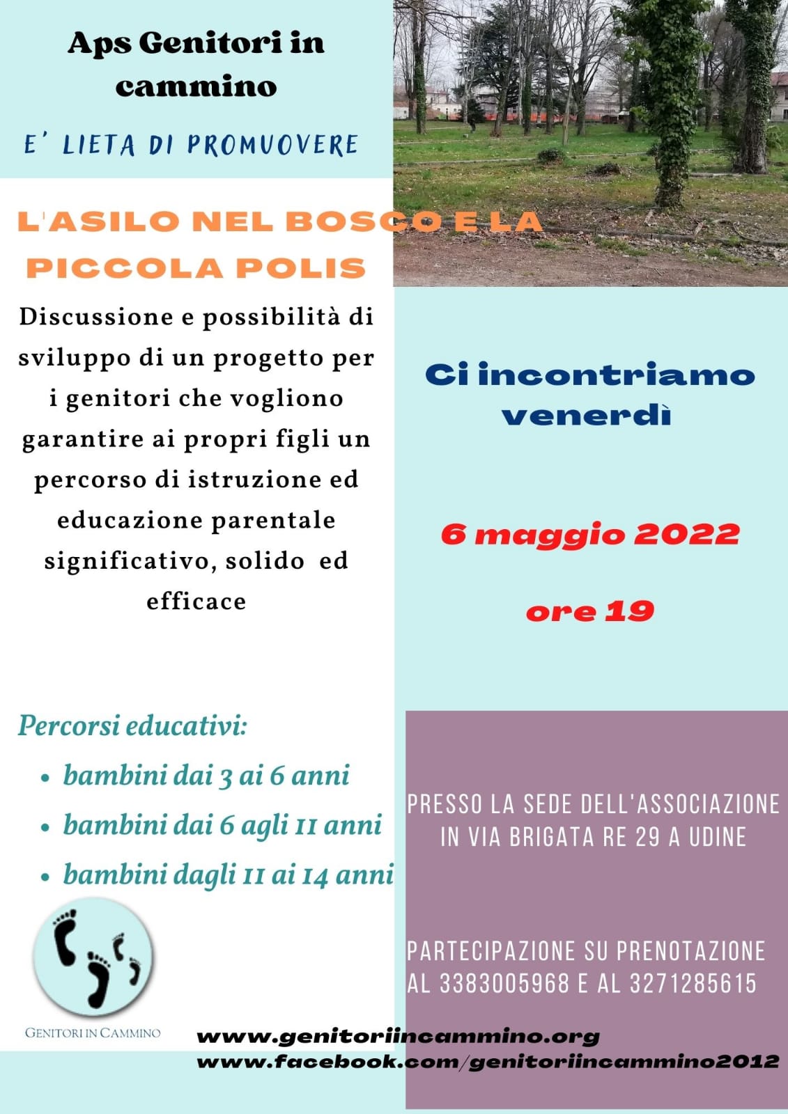 Progetto scuola parentale: incontri per genitori